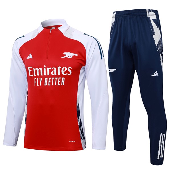 Sudadera De Training Arsenal 2024/25 Rojo Blanco 3